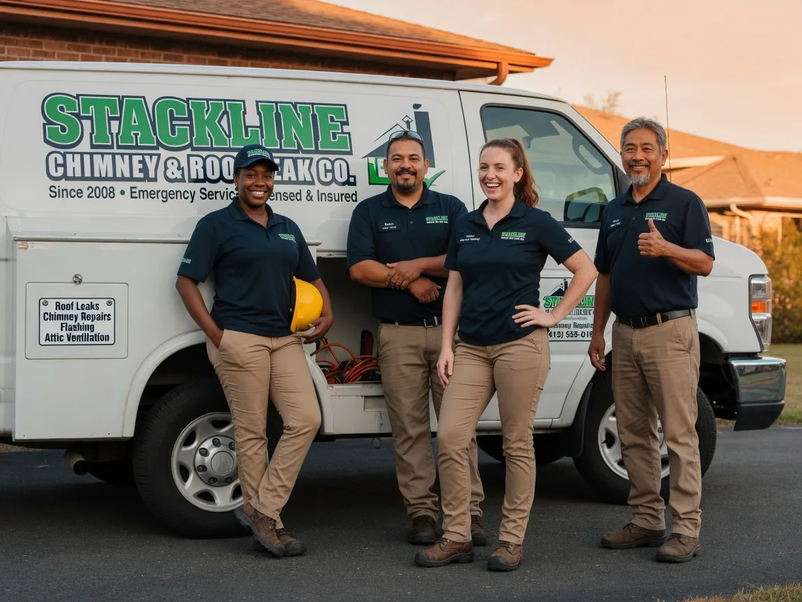 Chimney flashing repair company in Cassatt, SC